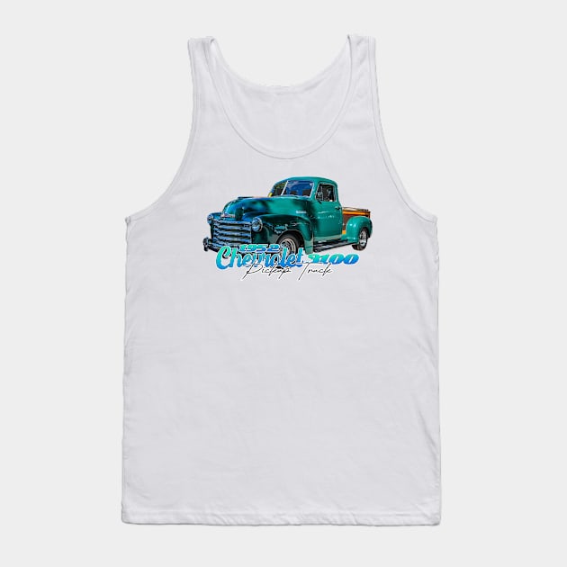 1952 Chevrolet 3100 Pickup Truck Tank Top by Gestalt Imagery